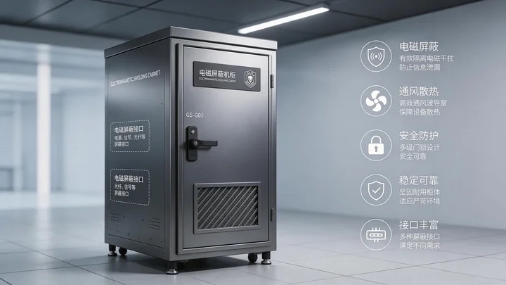 广天科技电磁屏蔽机柜与屏蔽桌